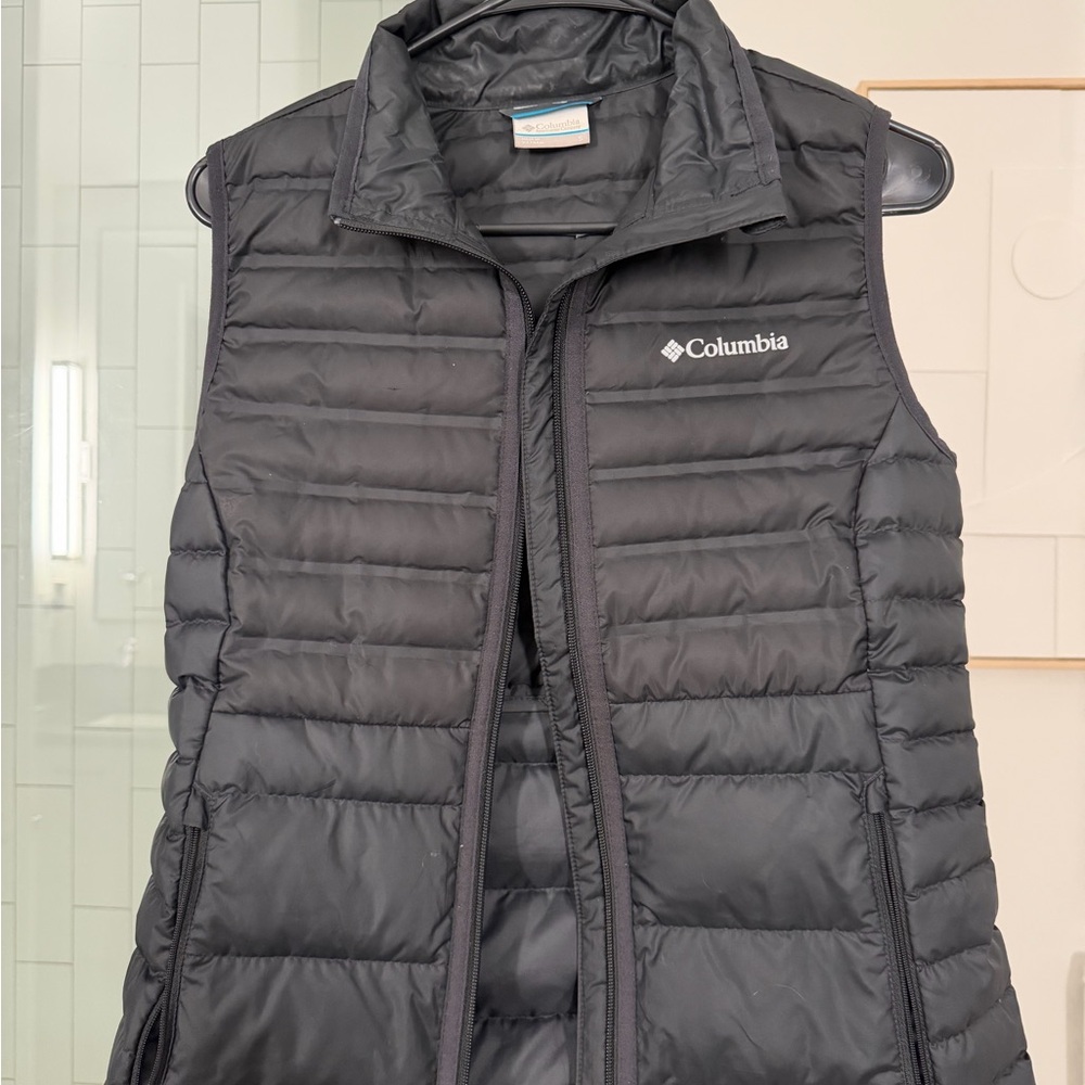 Columbia Classic Black Puffer Jacket